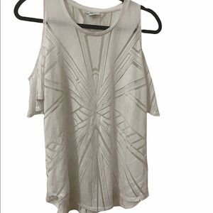 Cold shoulder blouse
